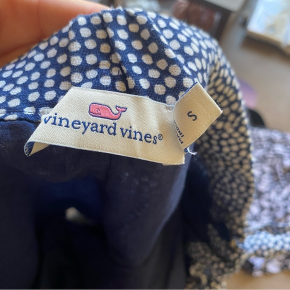 Vineyard Vines Blue White Polka Dot Scallop Dot Tie Skort - Picture 6 of 6